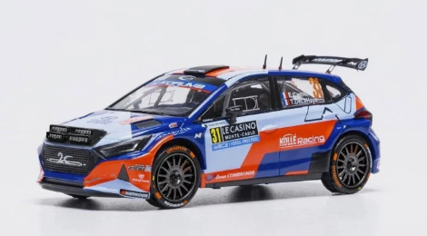 HYUNDAI I20 RALLY2 N°31 MONTE CARLO 2025 IXO 1/43